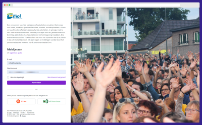 evenementen - verwerken door de gemeente - agenda